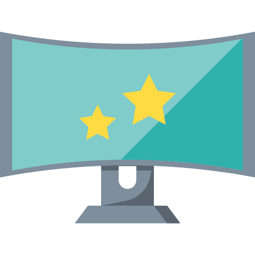 Tv screen tv screen monitor electronics icon