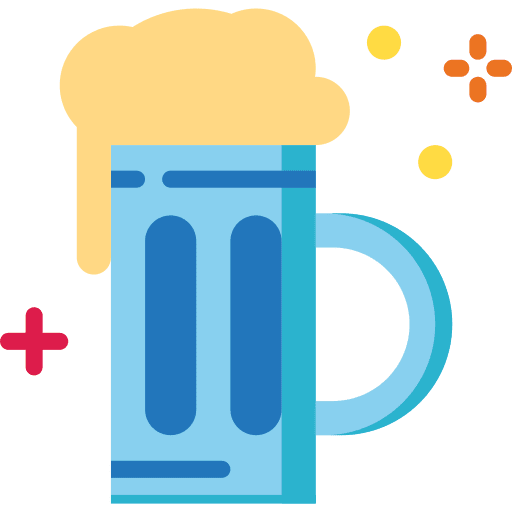 Beer beer mug drink food icon
