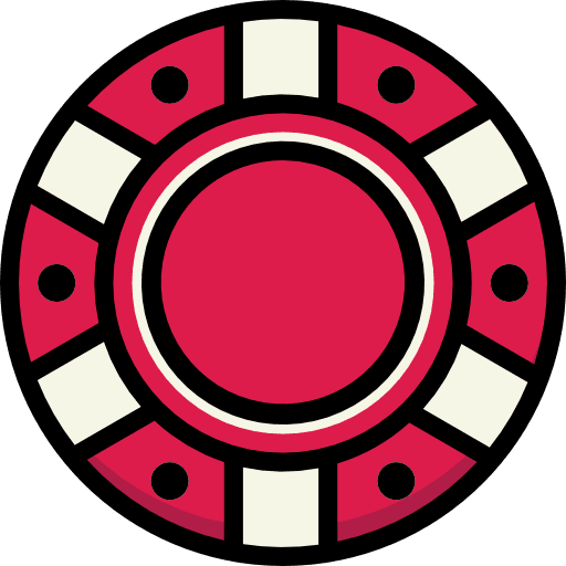 Poker chip poker chip casino gambling icon