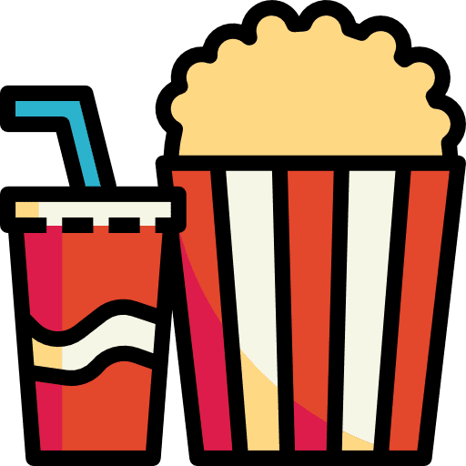 Popcorn food and restaurant food fast food icon