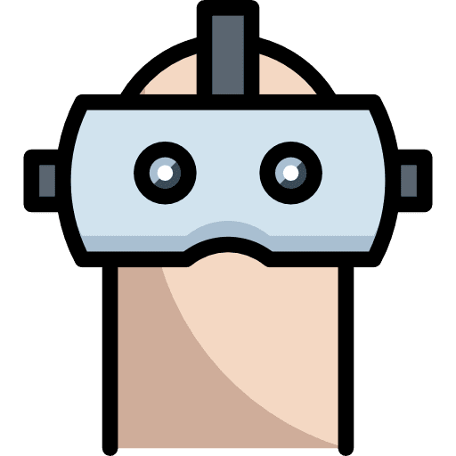 Virtual reality glasses glasses technology digital icon