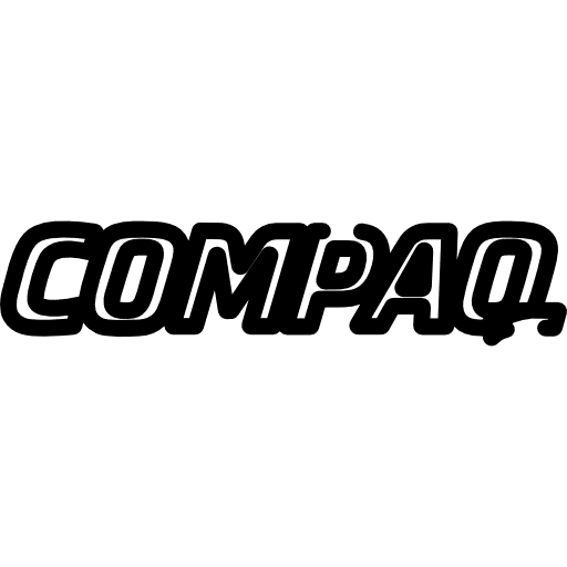 Compaq electronics brands and logotypes logo icon