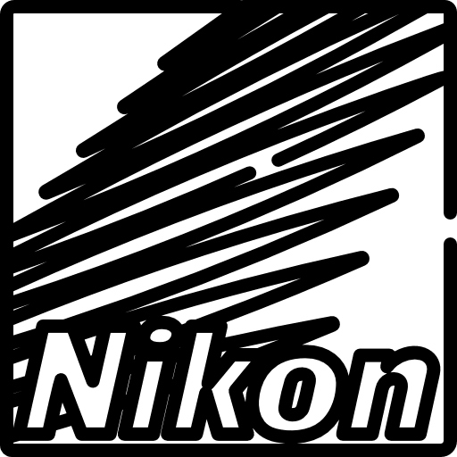 Nikon electronics technology brands and logotypes icon