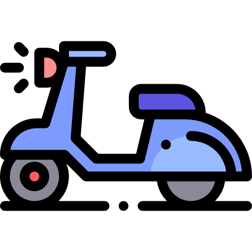 Motorbike motorbike scooter motorcycle icon