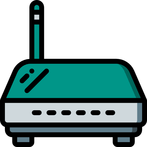 Router wireless wifi signal technology icon
