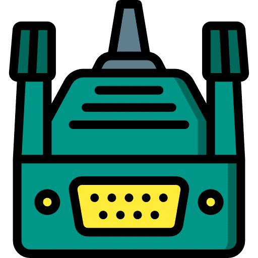 Vga technology vga serial icon