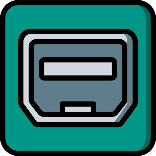 Thunderbolt electronic technology device icon