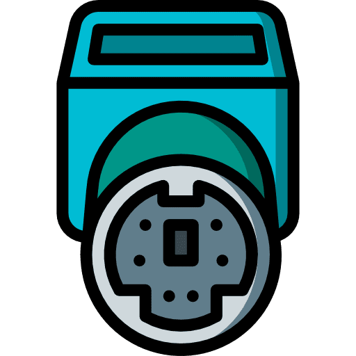 Cable electronics cable connector icon