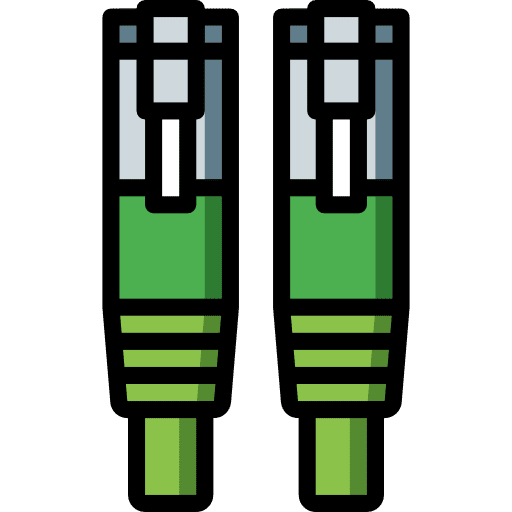 Ethernet cable computer network icon