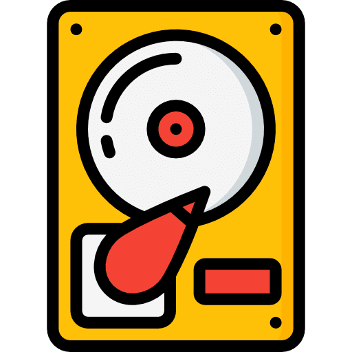 Hard drive computer computer drive technology icon