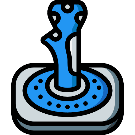 Joystick multimedia gamer video game icon