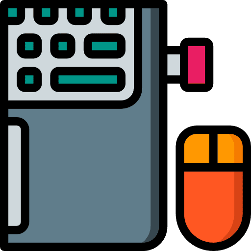 Mouse computer electronic mouse icon