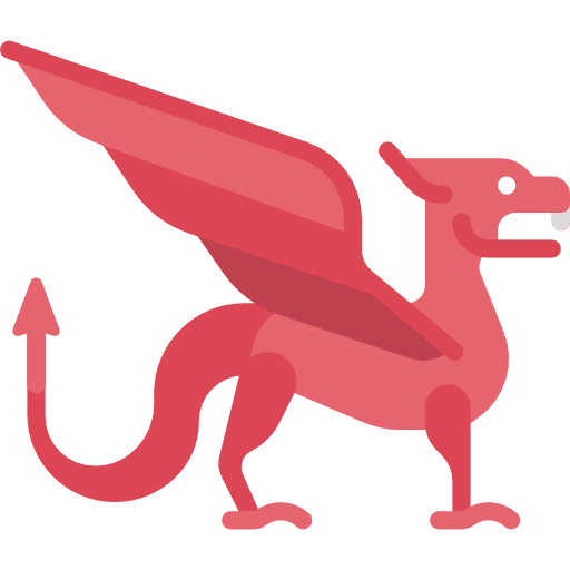 Dragon animals character dragon icon