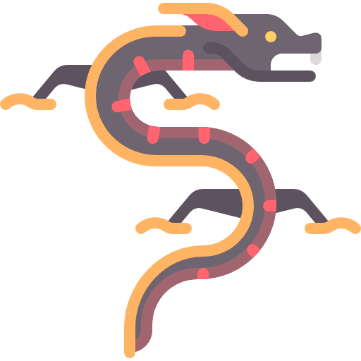 Dragon character monster folklore icon
