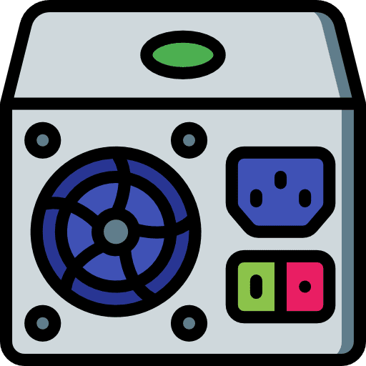 Supply energy power supply icon