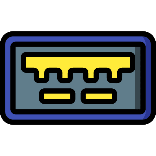 Usb computer port usb cable icon