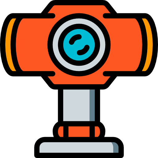 Webcam cam electronics communications icon