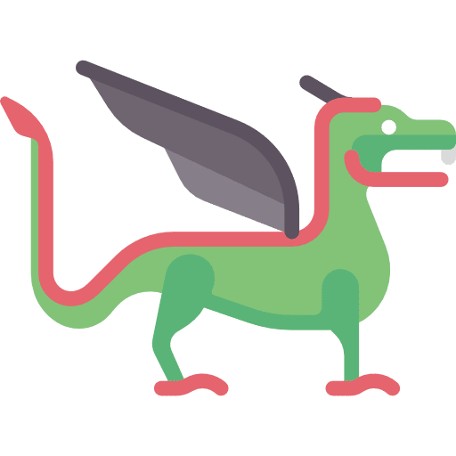 Dragon animals monster fantasy icon