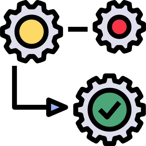 Execution process administration operation icon
