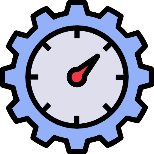Performance performance gear cogwheel icon