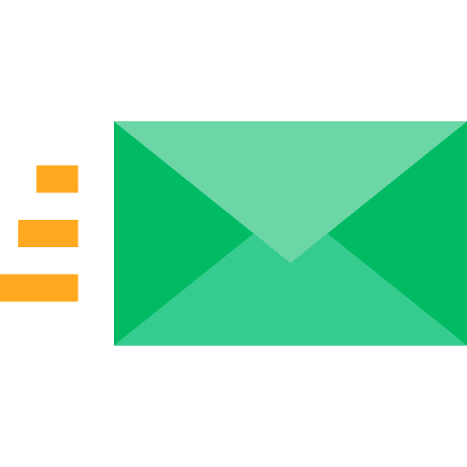 Email communications interface mailing icon