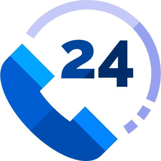 24 hours information info customer service icon