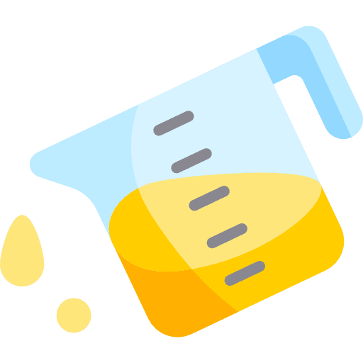Liter measure mix capacity icon