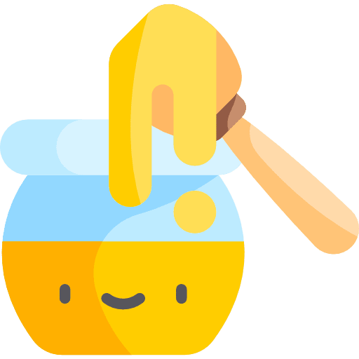 Honey treatment sweet organic icon