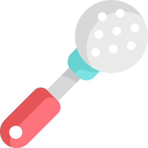 Skimmer kitchenware skimmer food icon