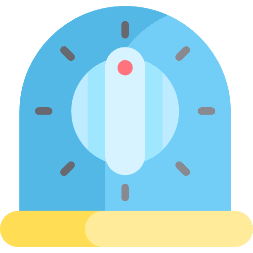 Timer time and date furniture and household oven icon