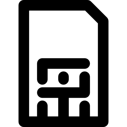 Sim cards sim card icon