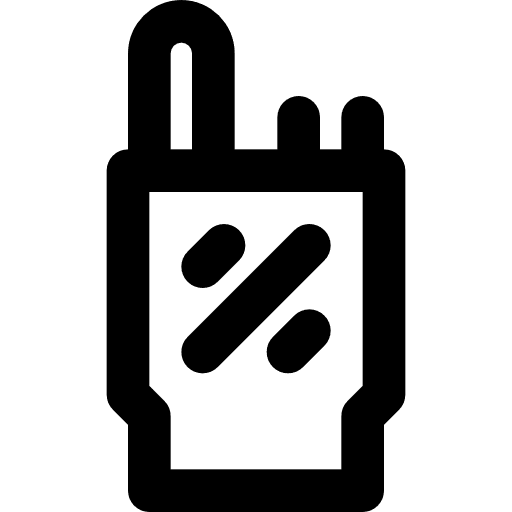 Walkie walkie communications communication icon