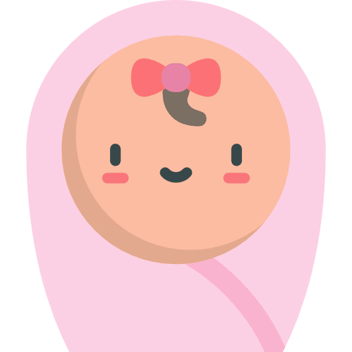 Baby baby boy children healthcare and medical icon