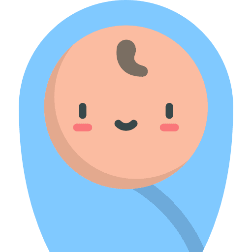 Baby child kid and baby children icon