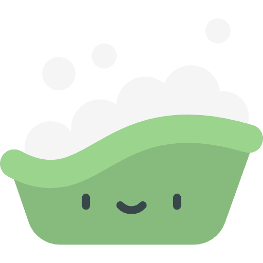 Bath tub tub baby bath icon