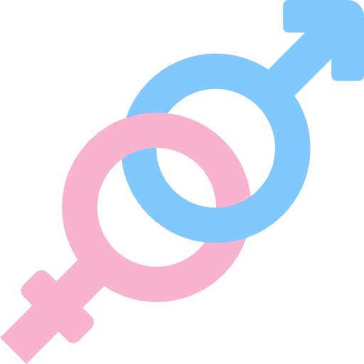 Sex shapes genders gender icon