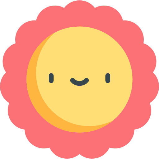 Flower poppy blossom botanical icon