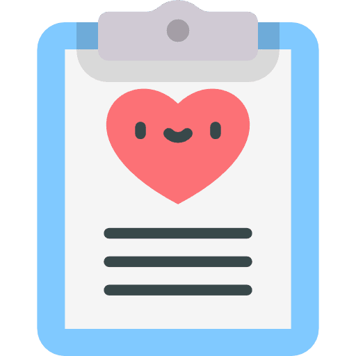 Test medical results medical history icon