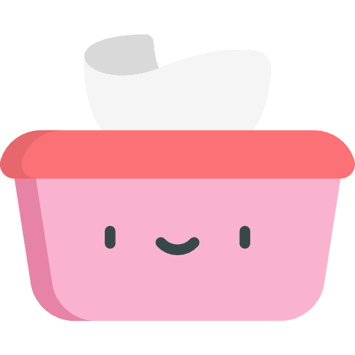 Wet wipes healthcare and medical beauty clean icon