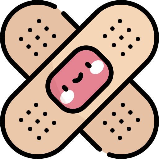 Band aid hospital healthcare and medical patch icon