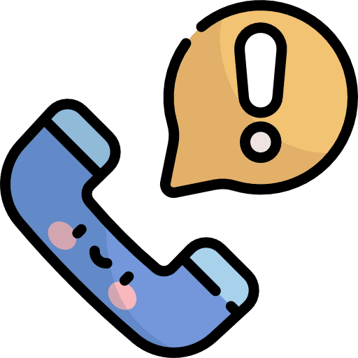 Emergency call electronics phone call phone receiver icon