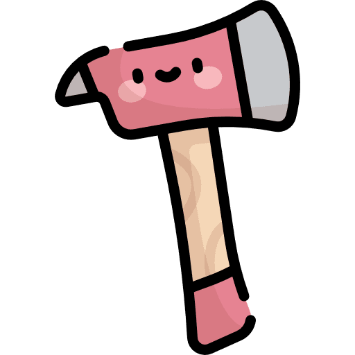 Axe chop equipment weapon icon