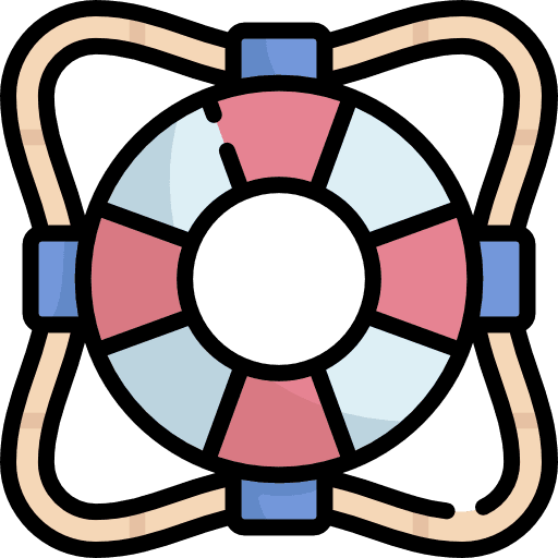 Life saver lifesaver boat security icon