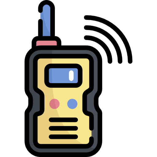 Walkie talkie police communications walkie talkie icon