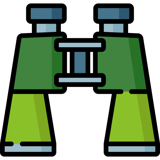 Binoculars see outlook security icon