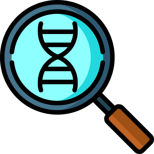 Dna genetical dna genetic icon