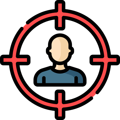 Target gun target shooting target sniper icon