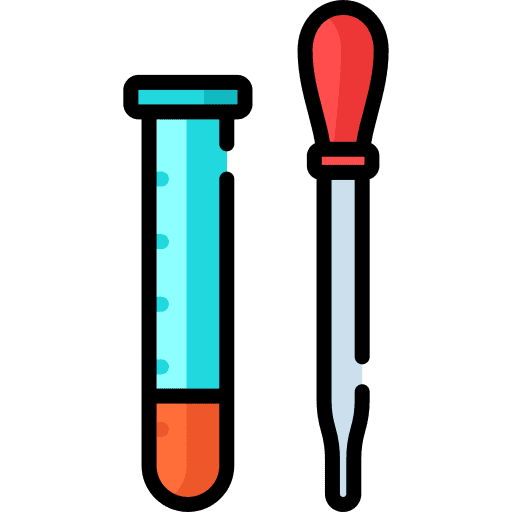 Laboratory chemistry healthcare and medical laboratory icon