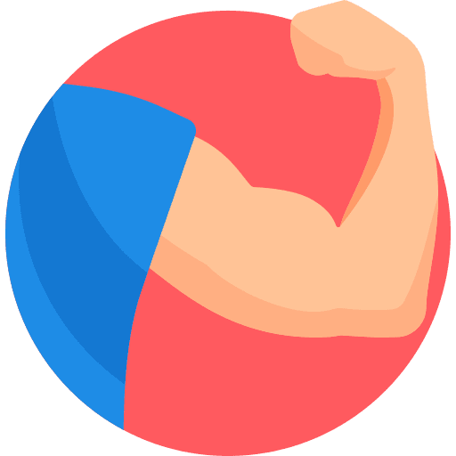 Muscle muscle exercising exercise icon