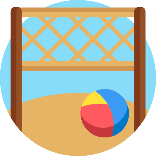 Volley beach volleyball sports icon